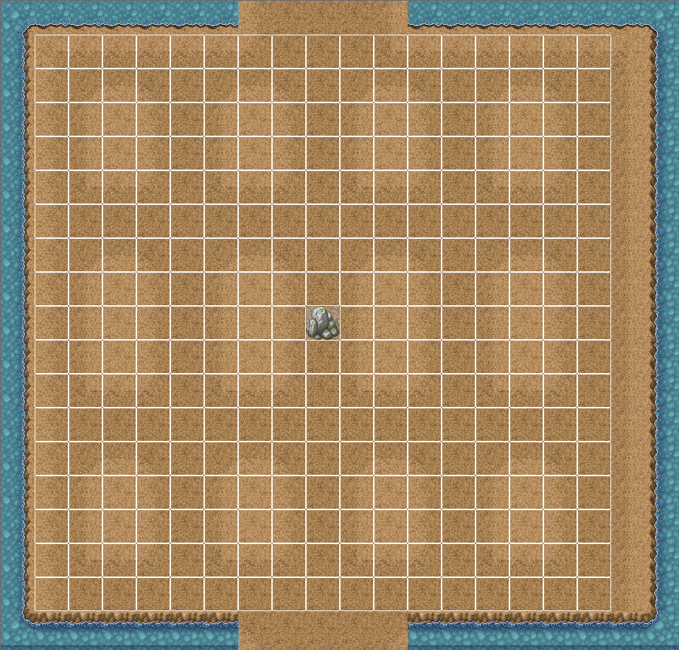 몹모으기 16x16 범위